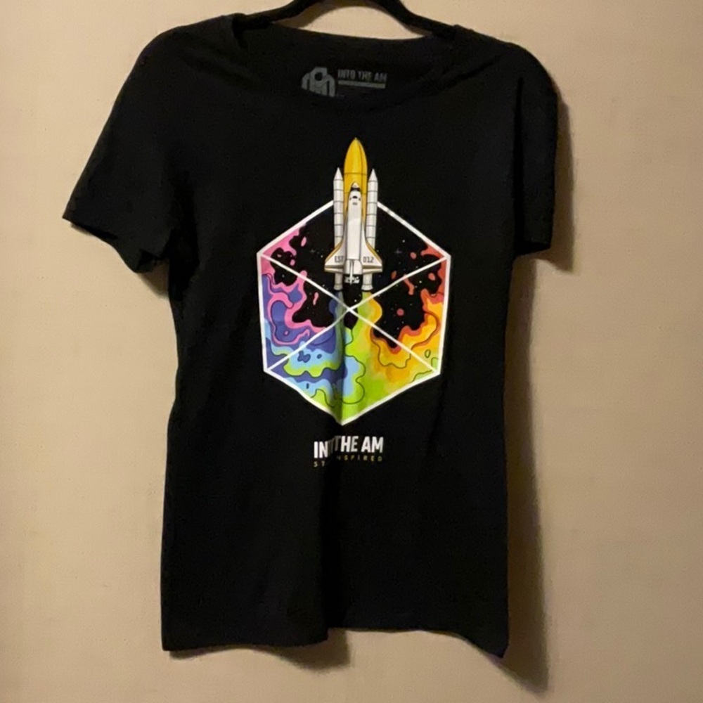 Black Graphic Tee